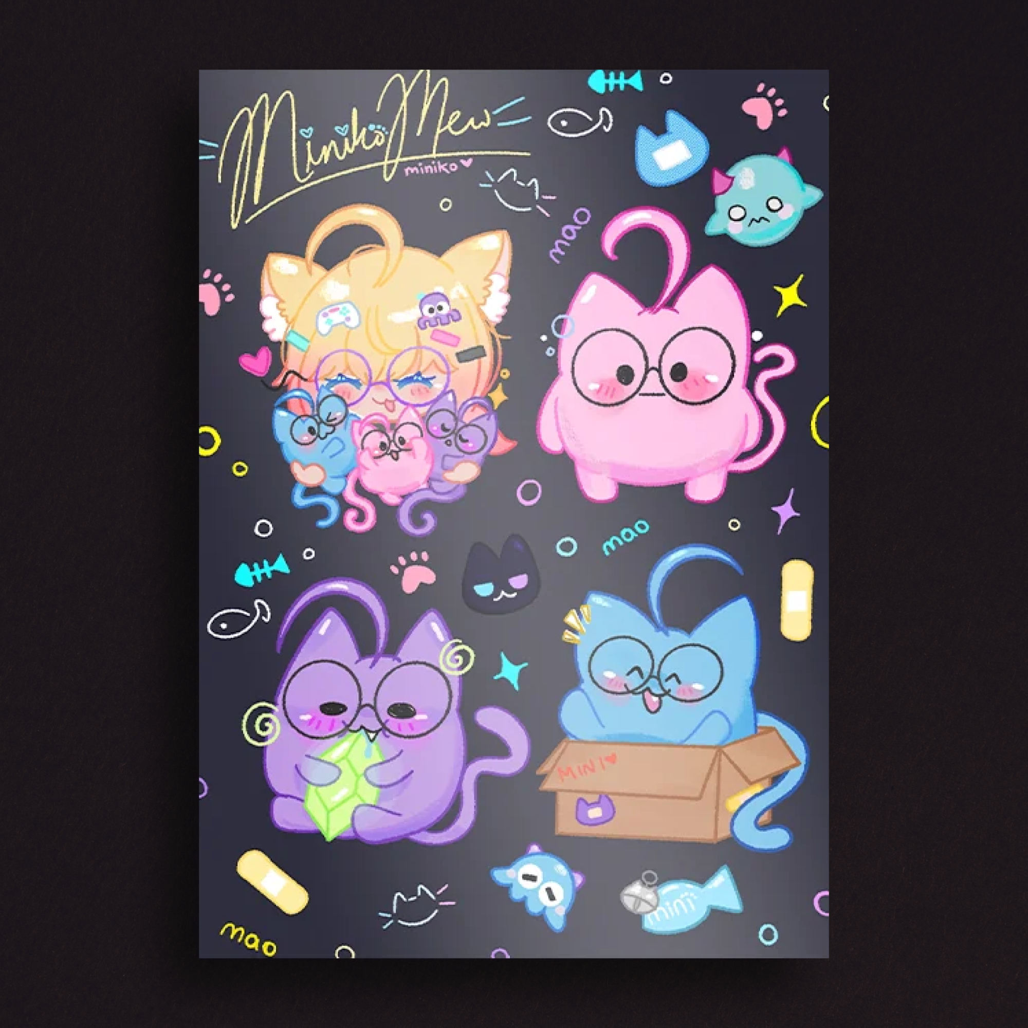 minikomew stickers